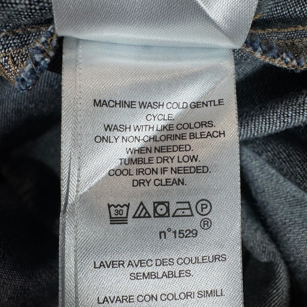 Lauren Ralph Lauren Denim Button Front Midi A-Line Skirt Womens 12 | Western - Picture 5 of 8